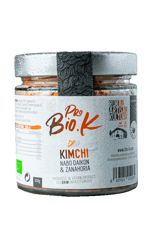 Kimchi de Nabo Daikon y Zanahoria
